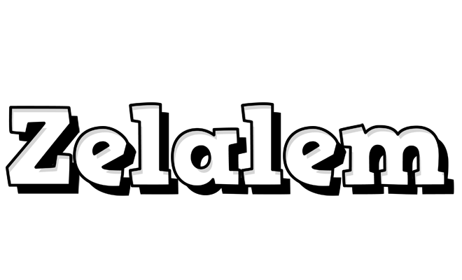 Zelalem snowing logo