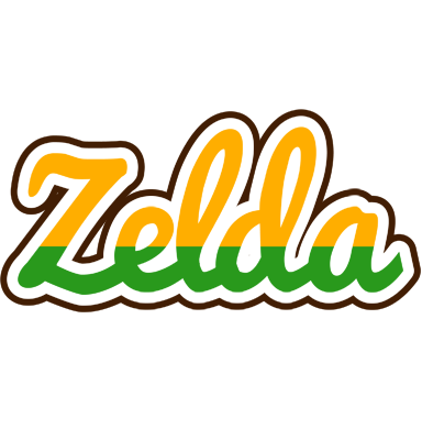 Zelda banana logo