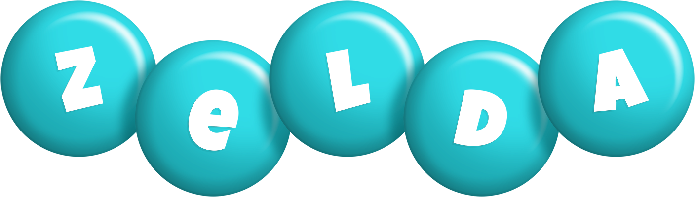 Zelda candy-azur logo