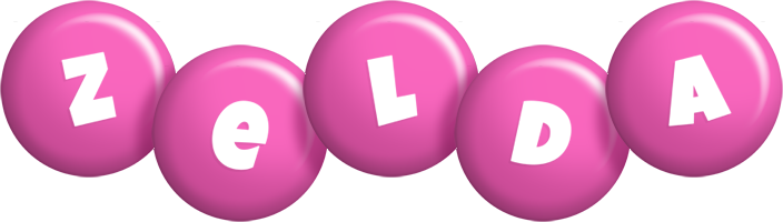 Zelda candy-pink logo