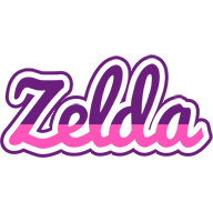 Zelda cheerful logo