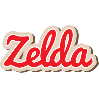 Zelda chocolate logo