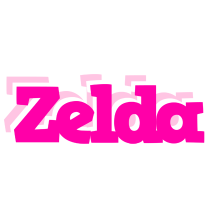Zelda dancing logo