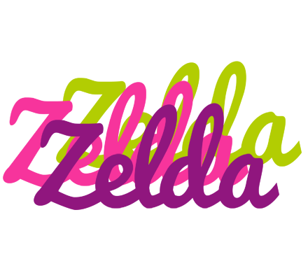 Zelda flowers logo