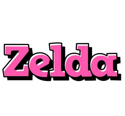 Zelda girlish logo