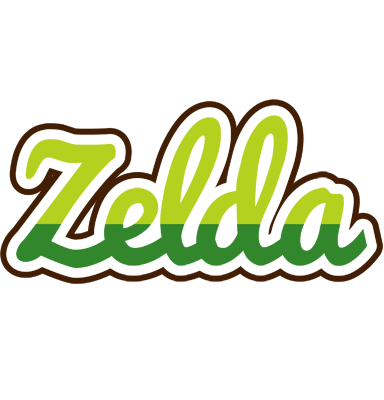 Zelda golfing logo