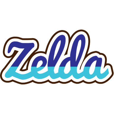 Zelda raining logo
