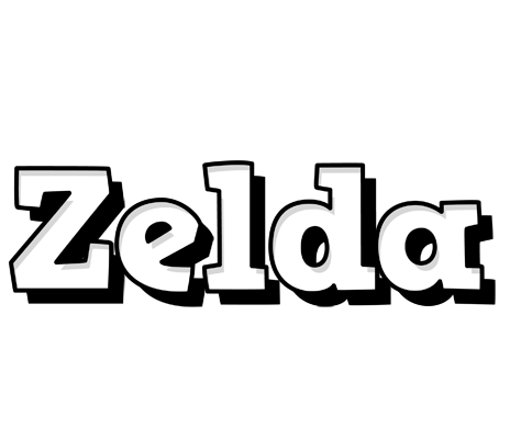 Zelda snowing logo