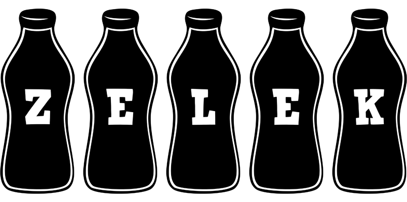 Zelek bottle logo