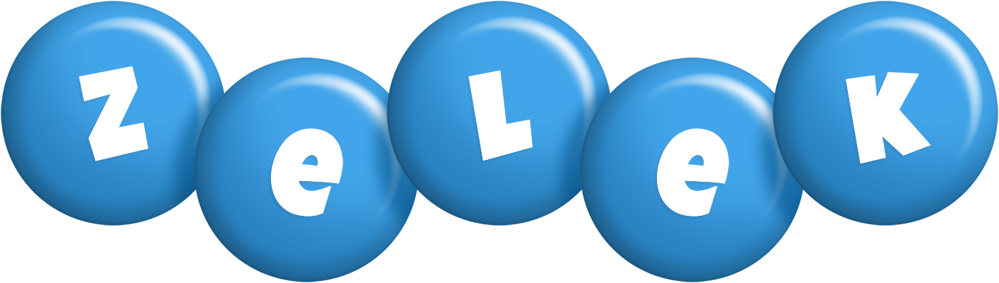 Zelek candy-blue logo