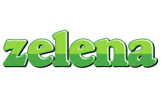 Zelena apple logo