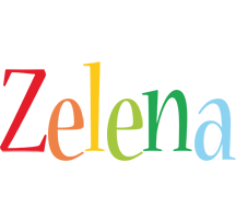 Zelena birthday logo