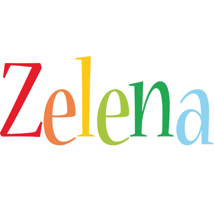 Zelena birthday logo
