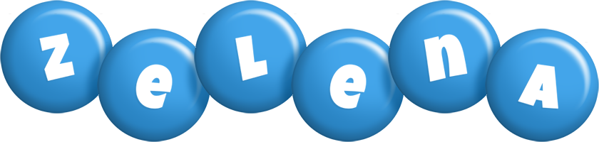 Zelena candy-blue logo