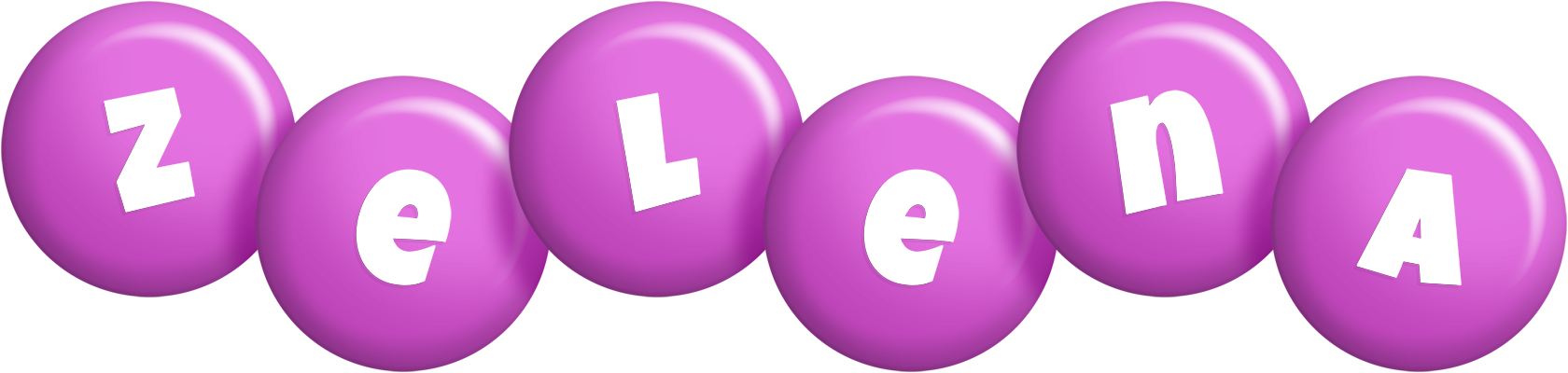 Zelena candy-purple logo