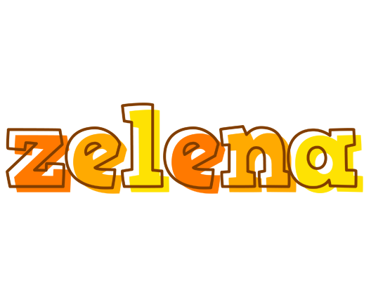 Zelena desert logo