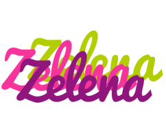 Zelena flowers logo