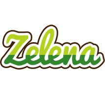 Zelena golfing logo