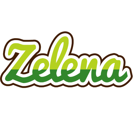 Zelena golfing logo