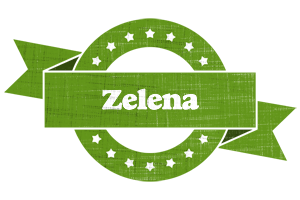 Zelena natural logo