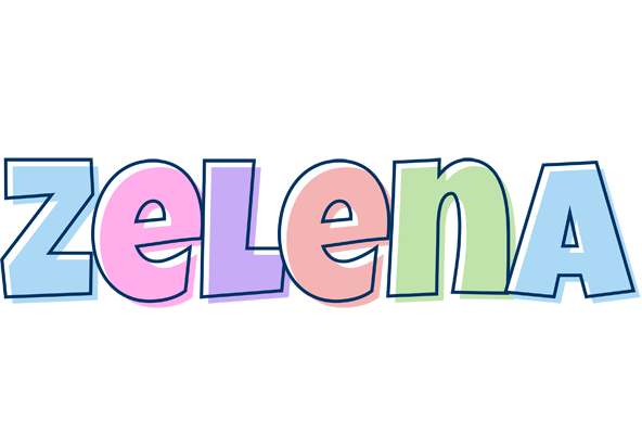 Zelena pastel logo