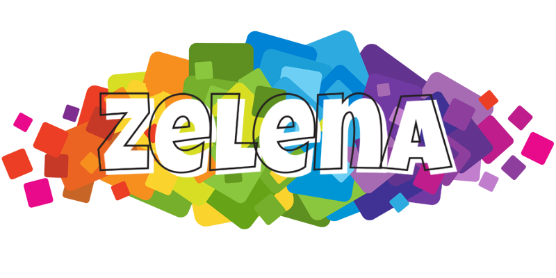 Zelena pixels logo
