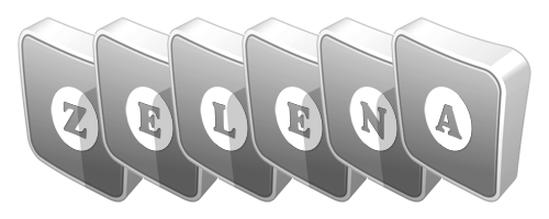 Zelena silver logo