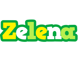 Zelena soccer logo
