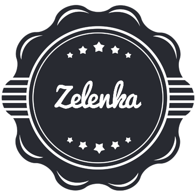 Zelenka badge logo