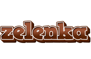 Zelenka brownie logo