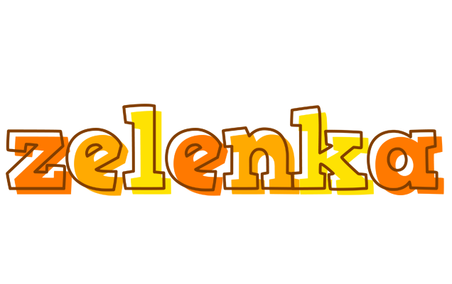 Zelenka desert logo