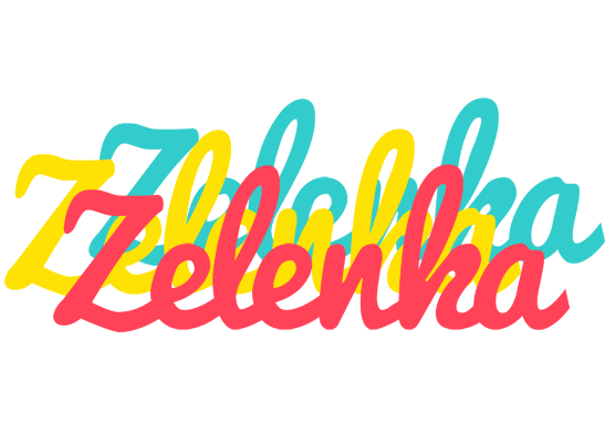 Zelenka disco logo