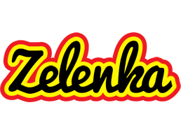 Zelenka flaming logo