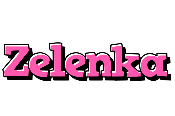 Zelenka girlish logo