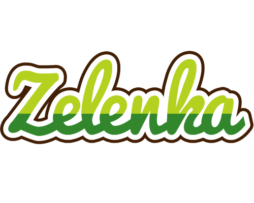 Zelenka golfing logo