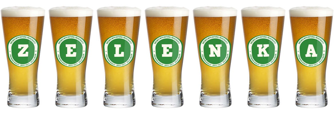Zelenka lager logo