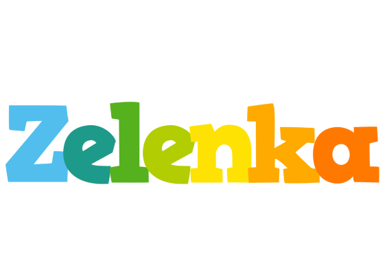Zelenka rainbows logo