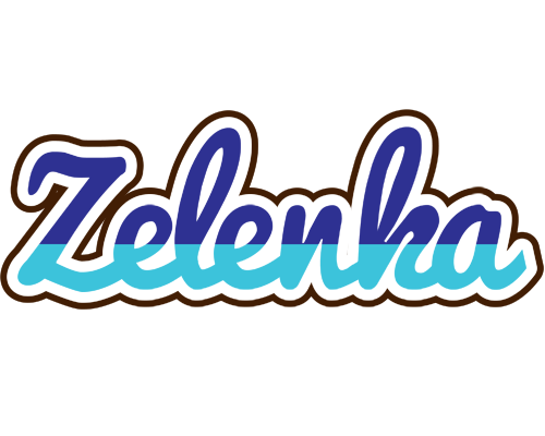 Zelenka raining logo