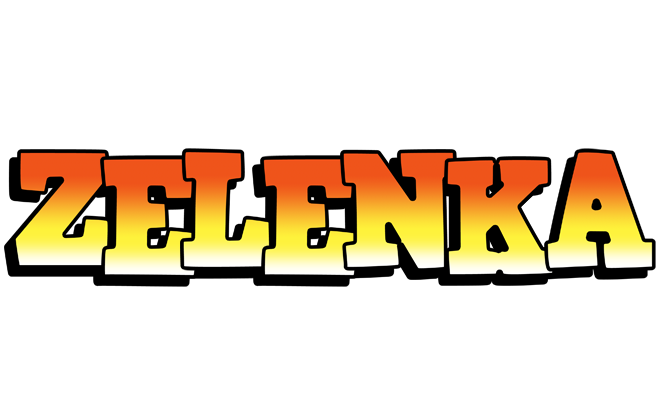 Zelenka sunset logo
