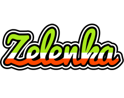 Zelenka superfun logo