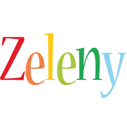 Zeleny birthday logo