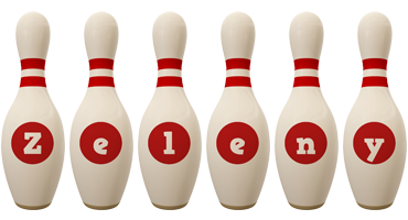 Zeleny bowling-pin logo