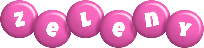 Zeleny candy-pink logo