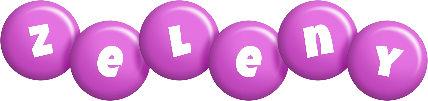 Zeleny candy-purple logo
