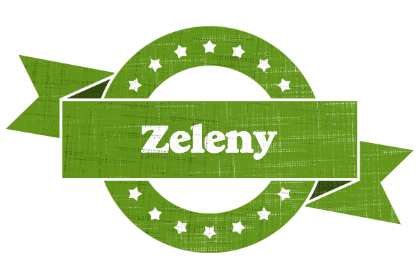 Zeleny natural logo