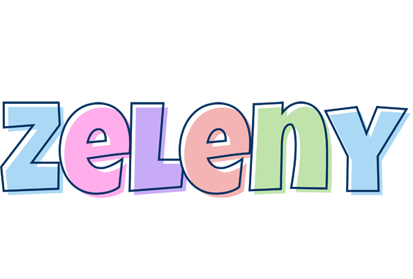 Zeleny pastel logo