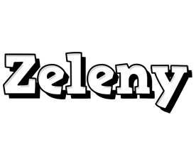 Zeleny snowing logo