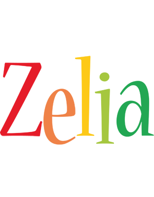 Zelia birthday logo