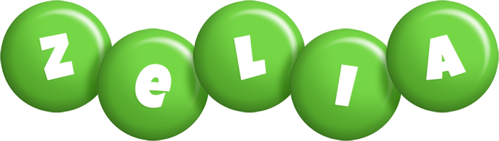 Zelia candy-green logo