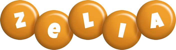 Zelia candy-orange logo